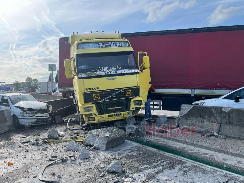 D-100 savaş alanına döndü