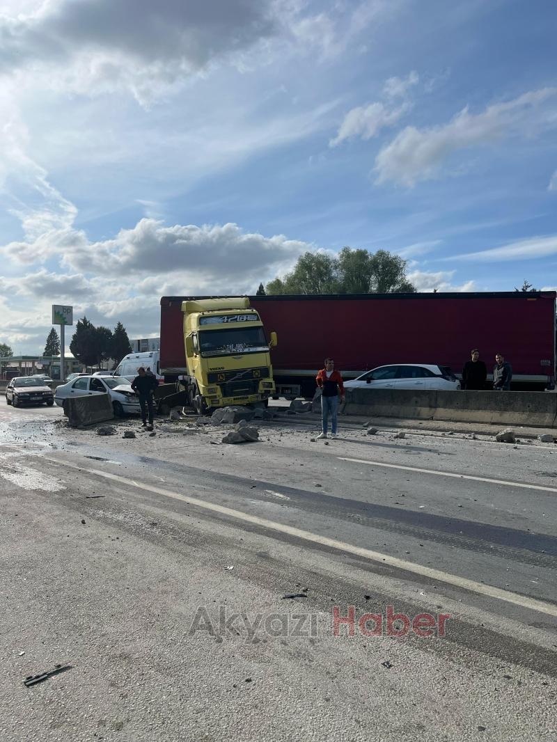 D-100 savaş alanına döndü