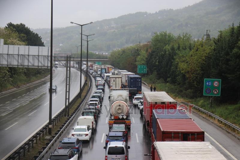 4 saatte 7 ayrı kaza meydana geldi