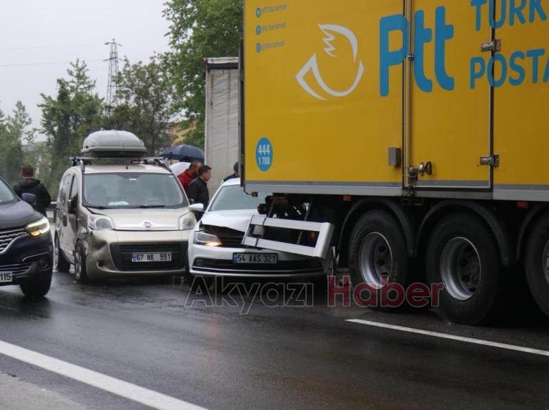 4 saatte 7 ayrı kaza meydana geldi