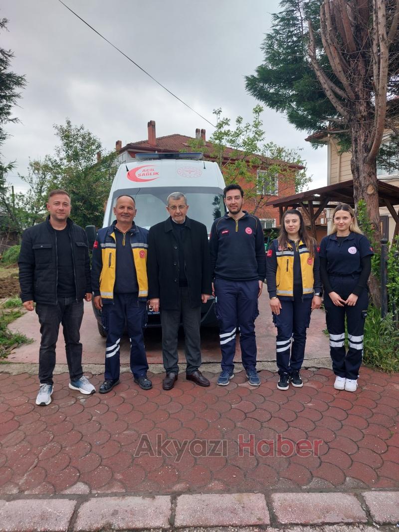 Recep Yıldırım dan 112 personeline ziyaret