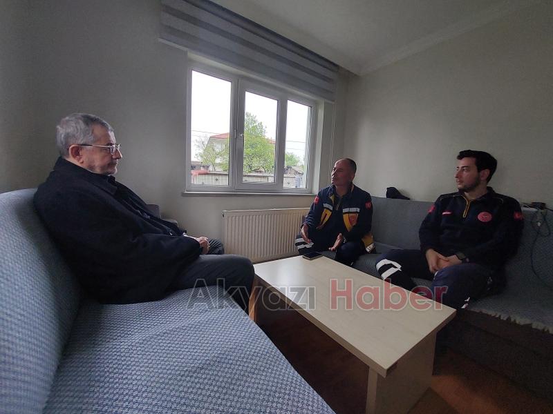 Recep Yıldırım dan 112 personeline ziyaret