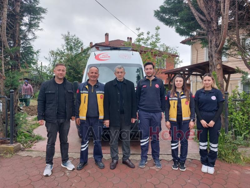 Recep Yıldırım dan 112 personeline ziyaret