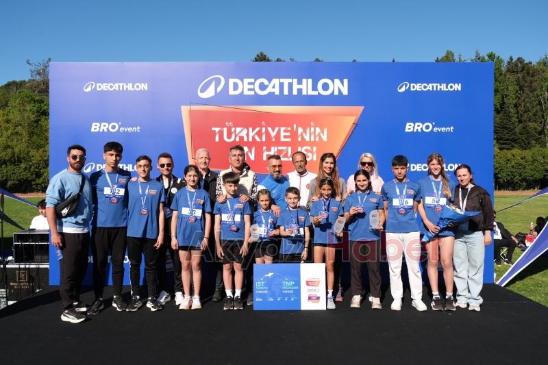 Sakaryalı sporcu Türkiye'nin en hızlısı