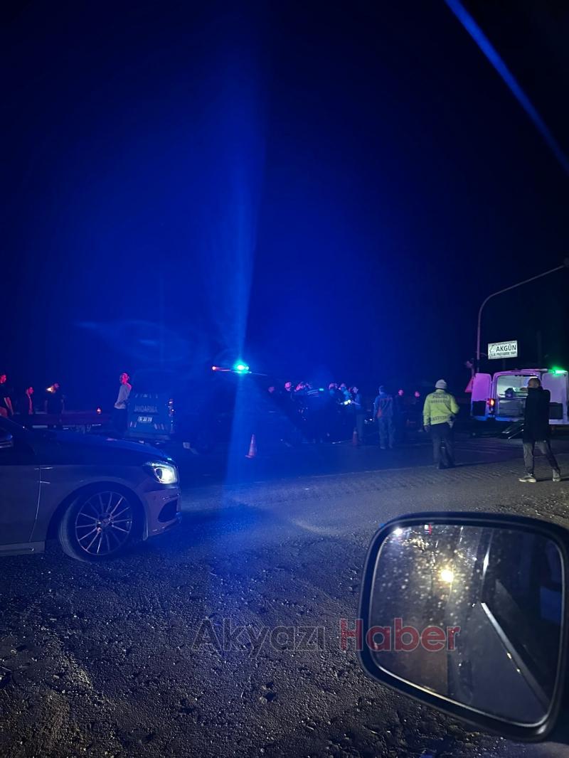 Akyazılı genç feci kazada hayatını kaybetti