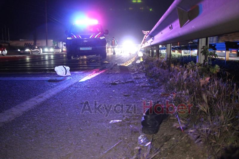 Akyazılı genç feci kazada hayatını kaybetti