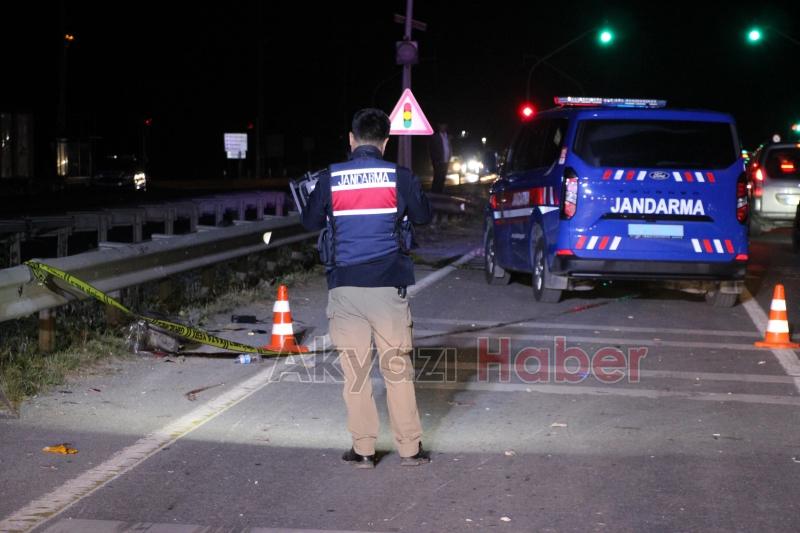 Akyazılı genç feci kazada hayatını kaybetti