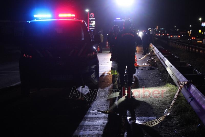 Akyazılı genç feci kazada hayatını kaybetti