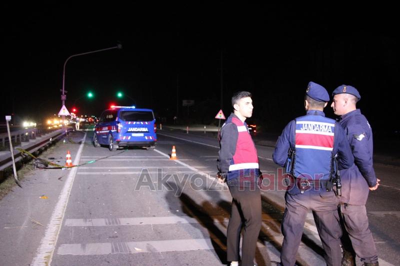 Akyazılı genç feci kazada hayatını kaybetti
