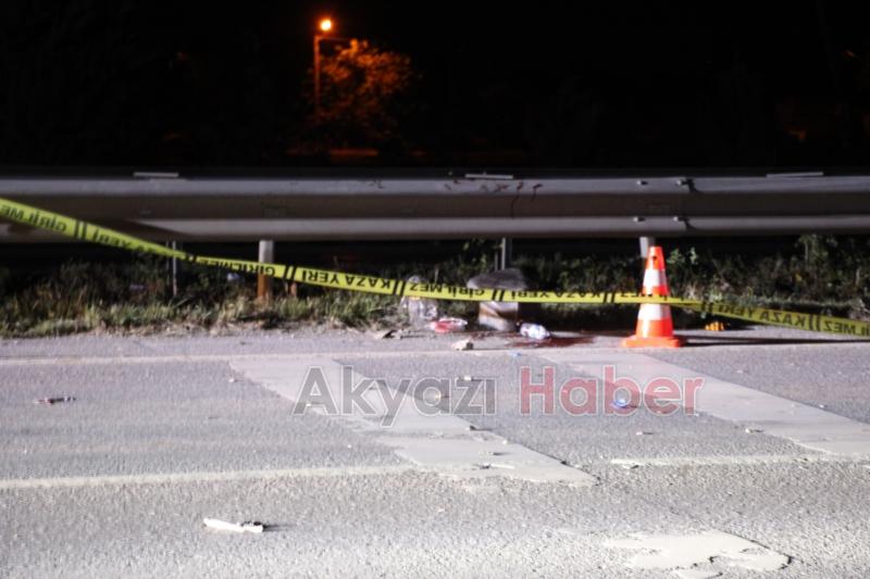Akyazılı genç feci kazada hayatını kaybetti