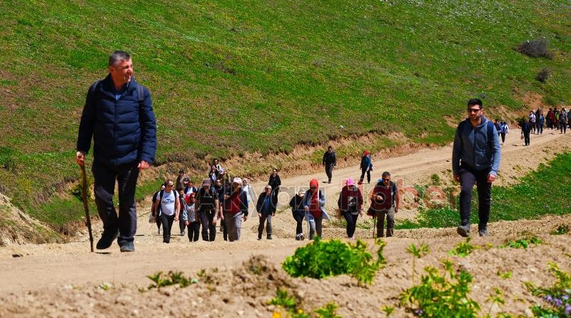 Doğa yürüyüşlerinde rota bu kez Dikmen Yaylası’ydı