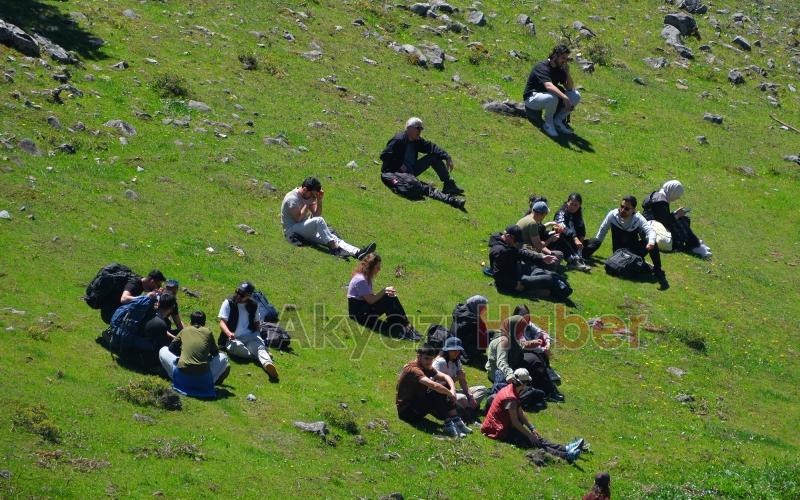 Doğa yürüyüşlerinde rota bu kez Dikmen Yaylası’ydı