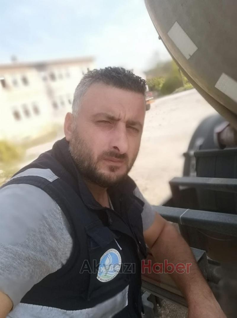 Su tankeri kaza yaptı, sürücü öldü