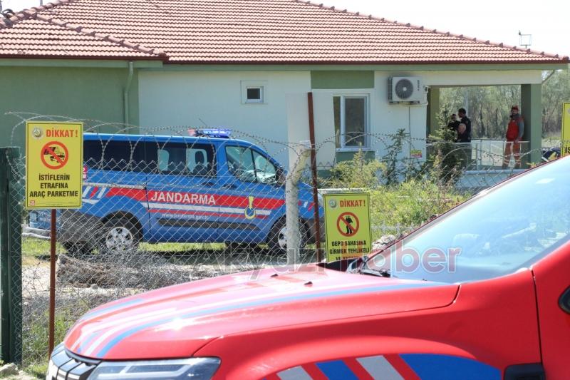 Düşen tomruğun altına kalan işçi hayatını kaybetti