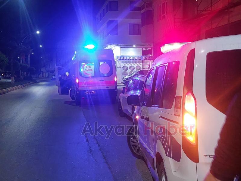 Caddede kaza: 3 yaralı