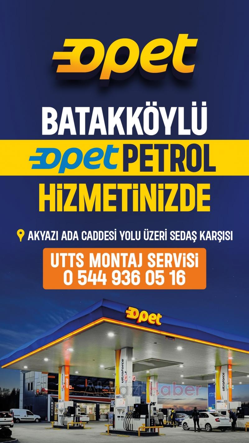 OPET Akyazı Merkezde Hizmetinizde!