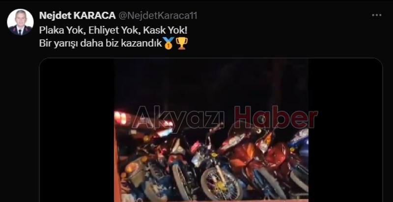 Yarış için toplanmışlardı, jandarma komutanından baskınla ilgili paylaşım