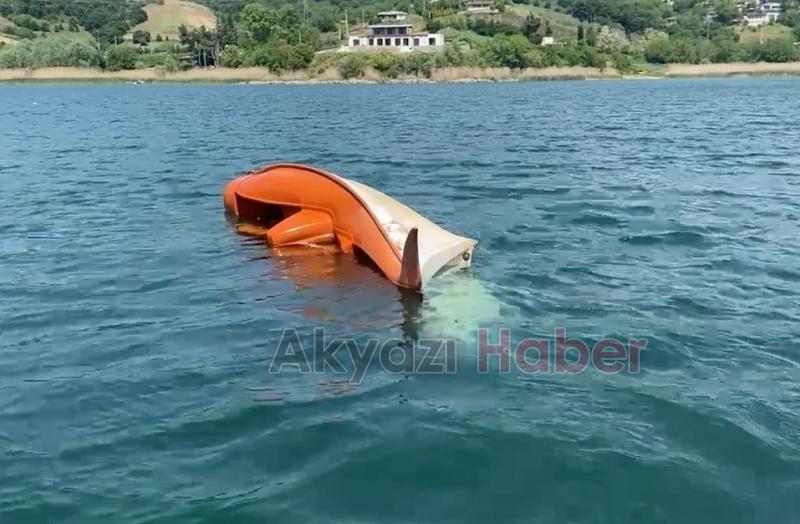 Sapanca Gölü'nde faciadan dönüldü, 3 genci jandarma bot timi kurtardı