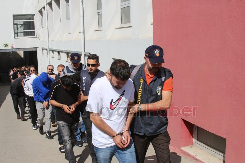 Kayhanlar suç örgütü operasyonu Sakarya'ya uzandı