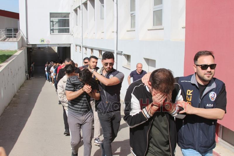 Kayhanlar suç örgütü operasyonu Sakarya'ya uzandı