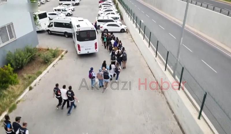 Sakarya dahil 25 ilde telefon dolandırıcılığı operasyonu