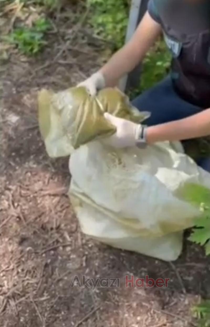 Polis zuladaki 19 kilo uyuşturucuyu böyle buldu