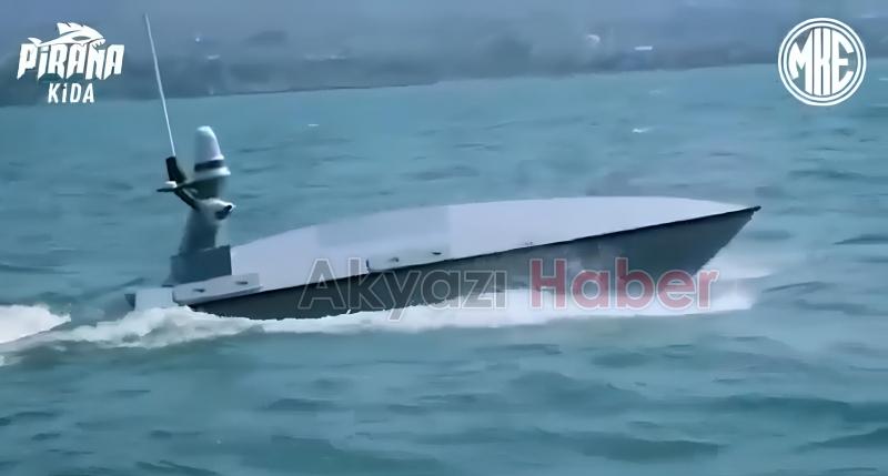 Milli kamikaze insansız deniz aracı PİRANA KİDA