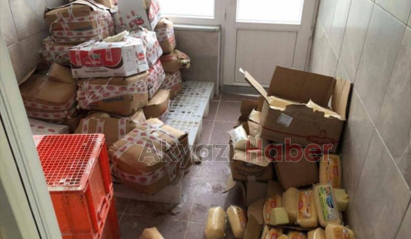 5 ton tarihi geçmiş kaşar ele geçirildi