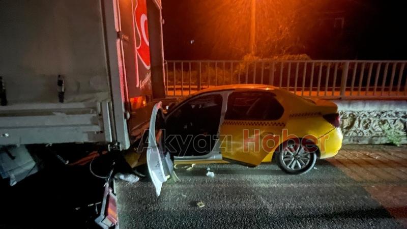 Taksi sürücüsünün öldüğü kazada yeni gelişme