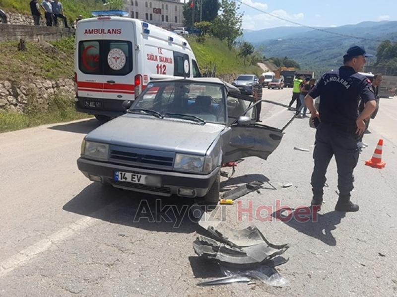 D140 Karayolu Beldibi'nde Korkutan Kaza: 2 Yaralı