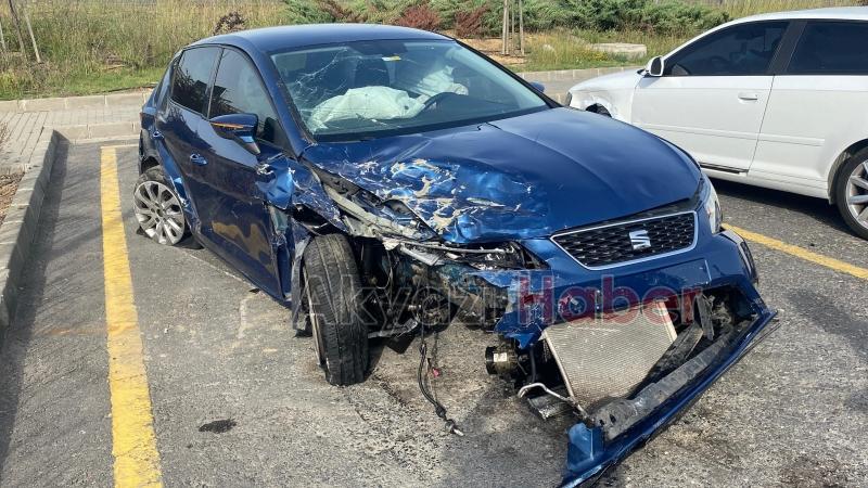 KMO'da zincirleme kaza: 5 yaralı