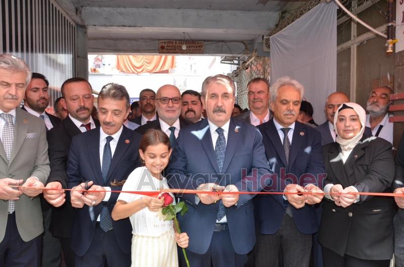 BBP Genel Başkanı Destici Akyazı'da İlçe Kongresine katıldı, bina açılışı yaptı