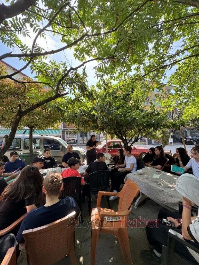 Eyyup Genç Fen Lisesi öğrencileri Akyazı'nın tarihini öğrendi