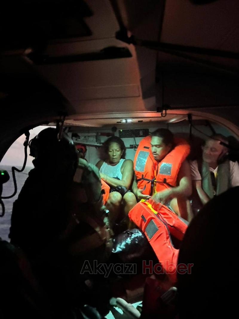 Dünya turuna çıkan Sakaryalı denizci Pasifik te ölümden döndü