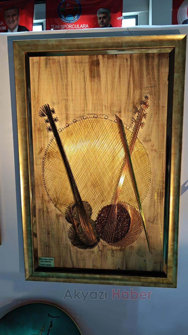 Kadın Gücü ve Sanatın Buluşması Akyazı HEM de Anlamlı Sergi