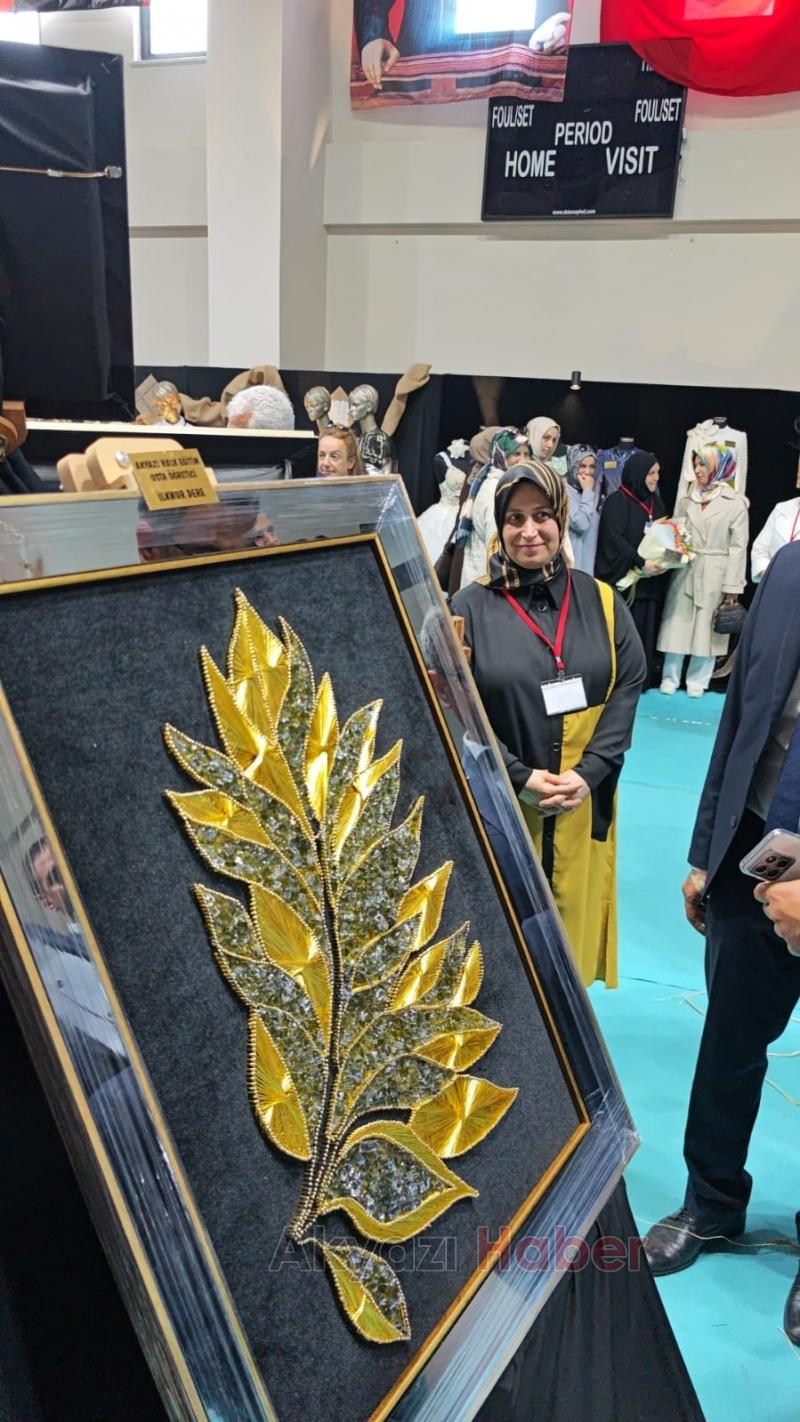 Kadın Gücü ve Sanatın Buluşması Akyazı HEM de Anlamlı Sergi