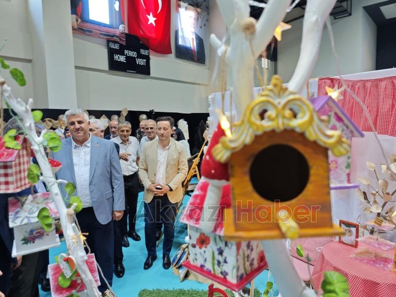 Kadın Gücü ve Sanatın Buluşması Akyazı HEM de Anlamlı Sergi