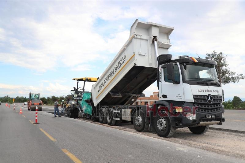 Sakarya da metrobüs hattında çalışmalar hızlandı