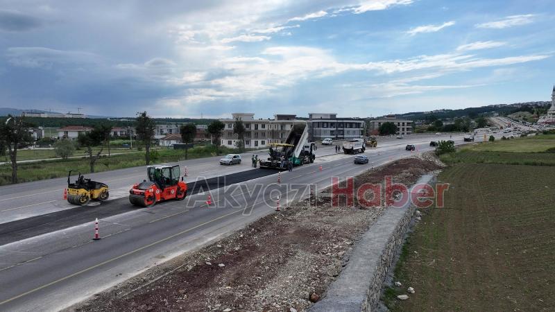 Sakarya da metrobüs hattında çalışmalar hızlandı