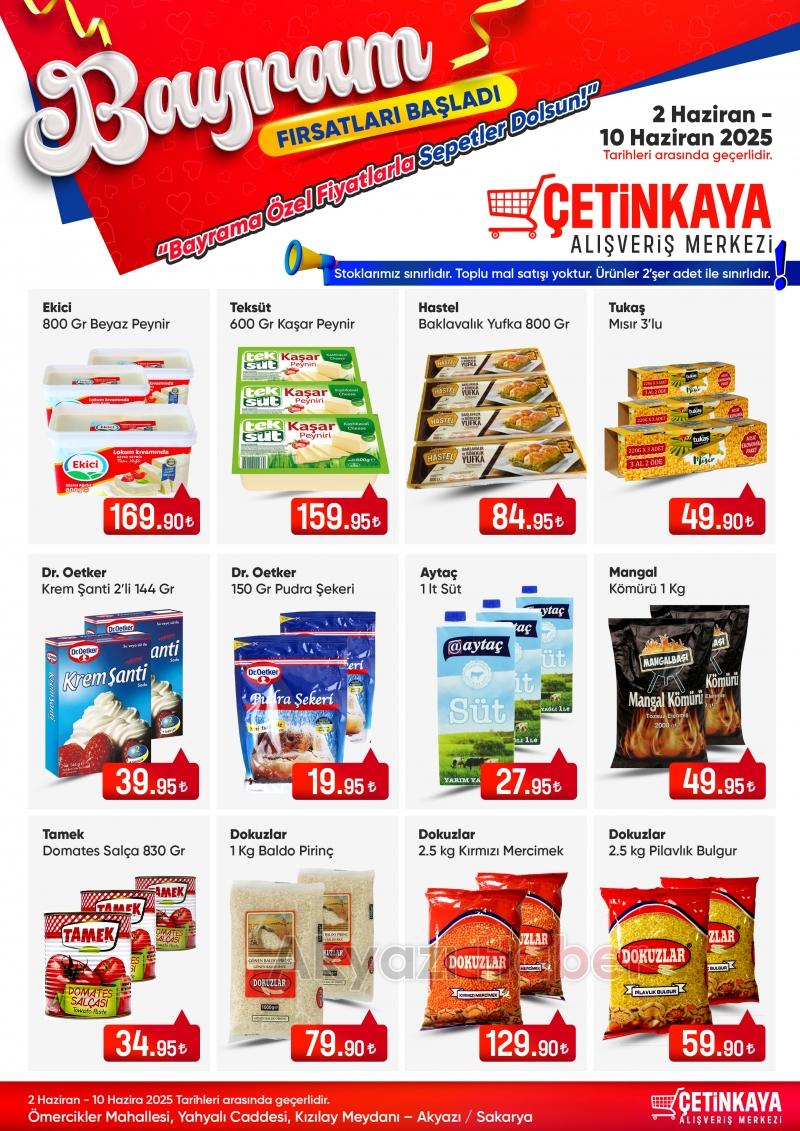 Bayram Bereketi Çetinkaya’da