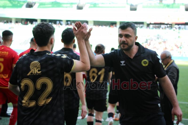 As Akyazıspor şampiyonluk maçını kaybetti