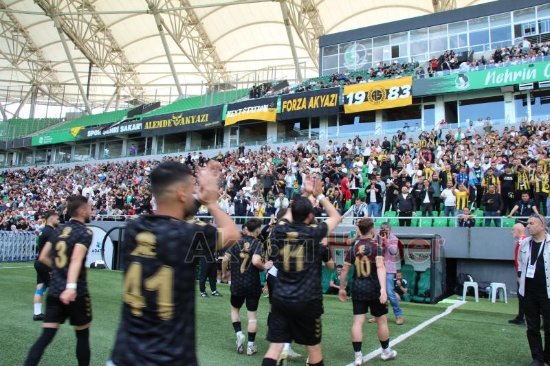 As Akyazıspor şampiyonluk maçını kaybetti