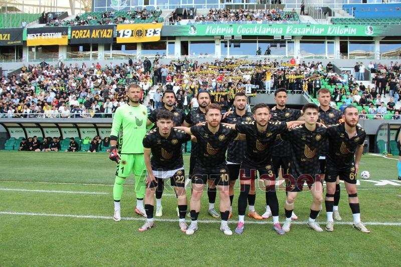 As Akyazıspor şampiyonluk maçını kaybetti