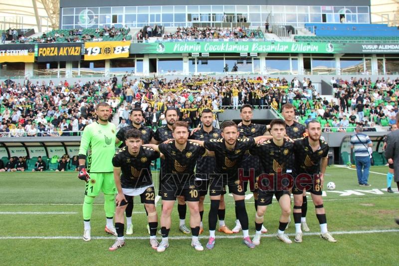 As Akyazıspor şampiyonluk maçını kaybetti