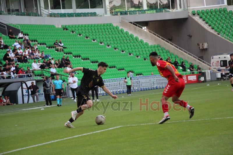 As Akyazıspor şampiyonluk maçını kaybetti