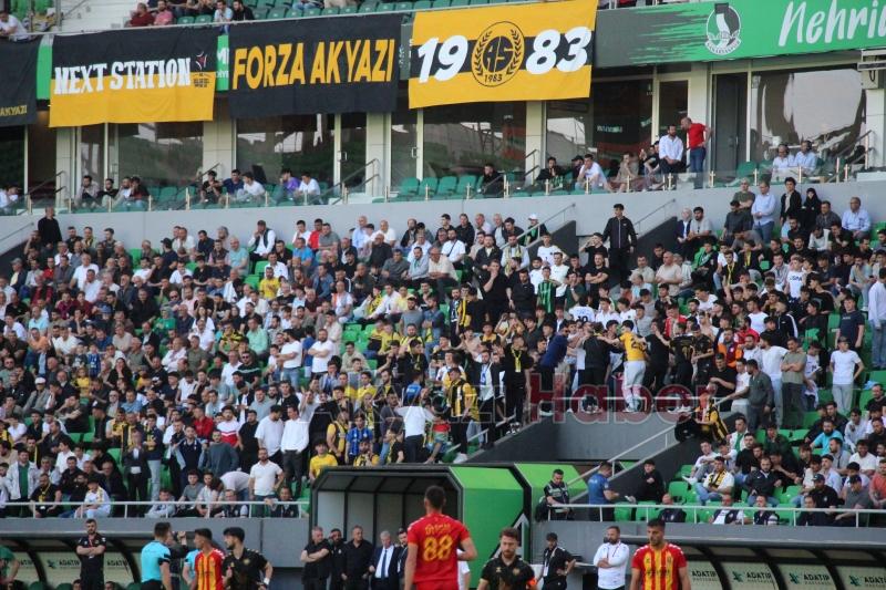 As Akyazıspor şampiyonluk maçını kaybetti