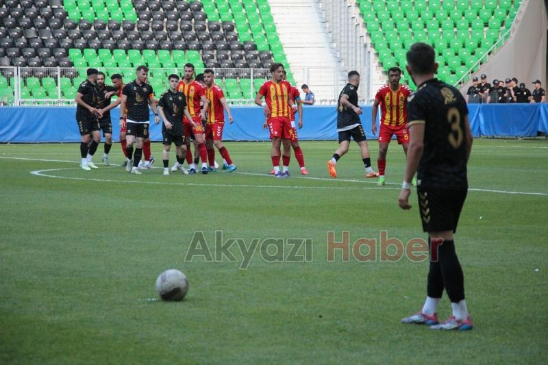 As Akyazıspor şampiyonluk maçını kaybetti