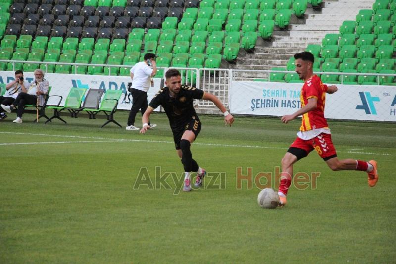 As Akyazıspor şampiyonluk maçını kaybetti