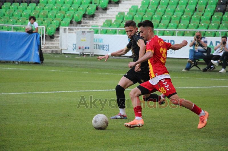 As Akyazıspor şampiyonluk maçını kaybetti