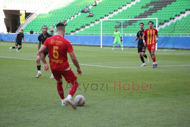 As Akyazıspor şampiyonluk maçını kaybetti